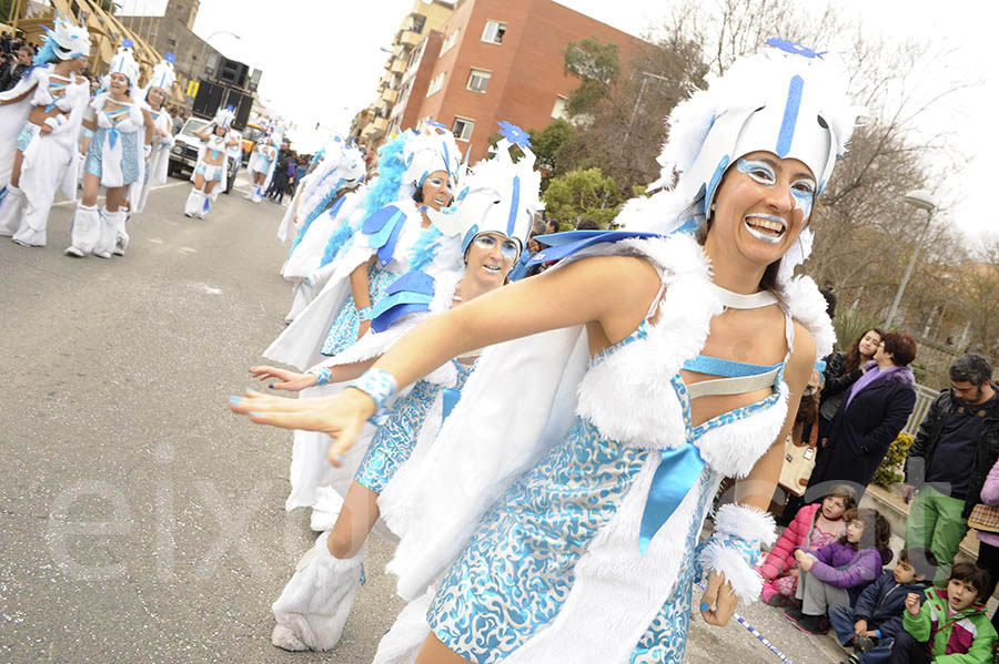 Rua del carnaval de Santa Margarida i els Monjos 2015. Rua del Carnaval de Santa Margarida i els Monjos 2015