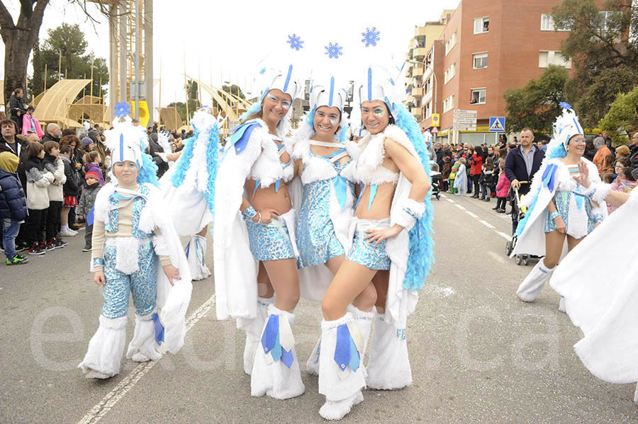 Rua del carnaval de Santa Margarida i els Monjos 2015. Rua del Carnaval de Santa Margarida i els Monjos 2015