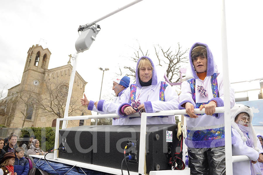 Rua del carnaval de Santa Margarida i els Monjos 2015. Rua del Carnaval de Santa Margarida i els Monjos 2015