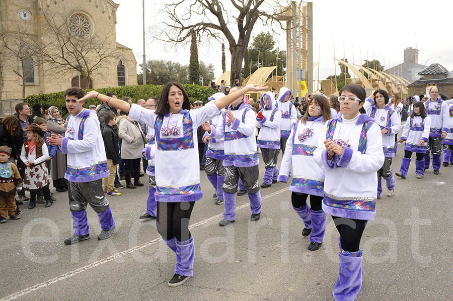 Rua del carnaval de Santa Margarida i els Monjos 2015. Rua del Carnaval de Santa Margarida i els Monjos 2015