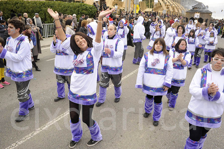 Rua del carnaval de Santa Margarida i els Monjos 2015. Rua del Carnaval de Santa Margarida i els Monjos 2015