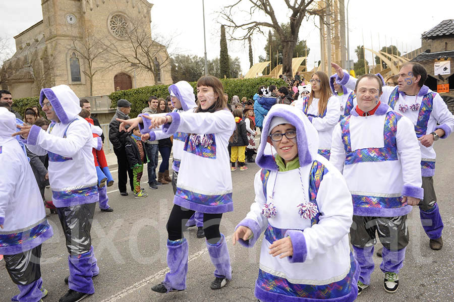 Rua del carnaval de Santa Margarida i els Monjos 2015. Rua del Carnaval de Santa Margarida i els Monjos 2015