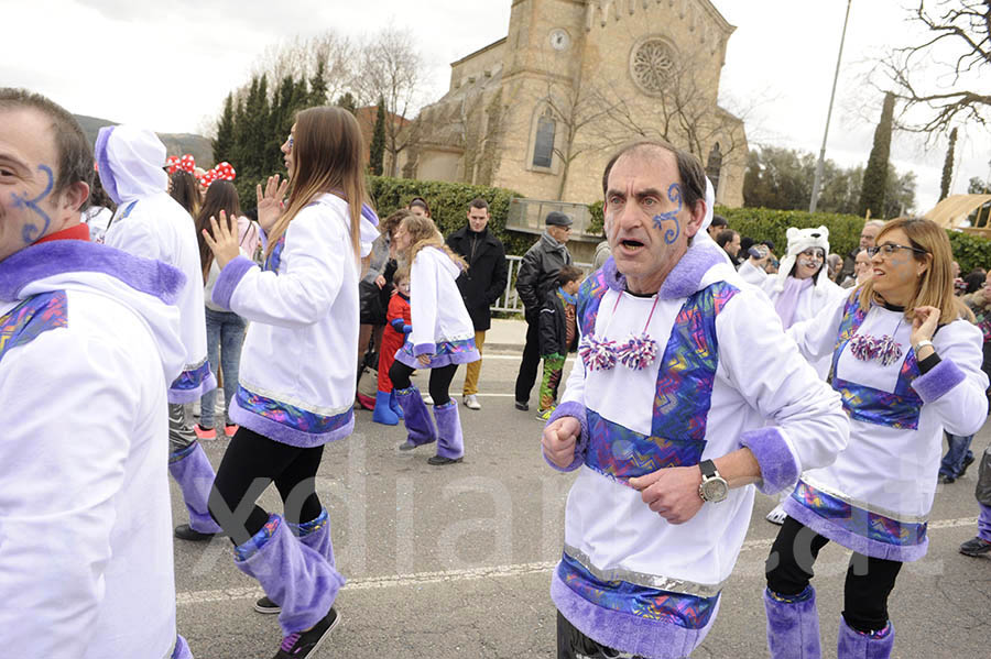 Rua del carnaval de Santa Margarida i els Monjos 2015. Rua del Carnaval de Santa Margarida i els Monjos 2015