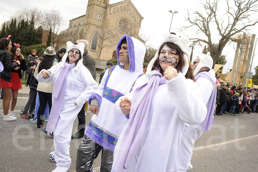 Rua del carnaval de Santa Margarida i els Monjos 2015. Rua del Carnaval de Santa Margarida i els Monjos 2015