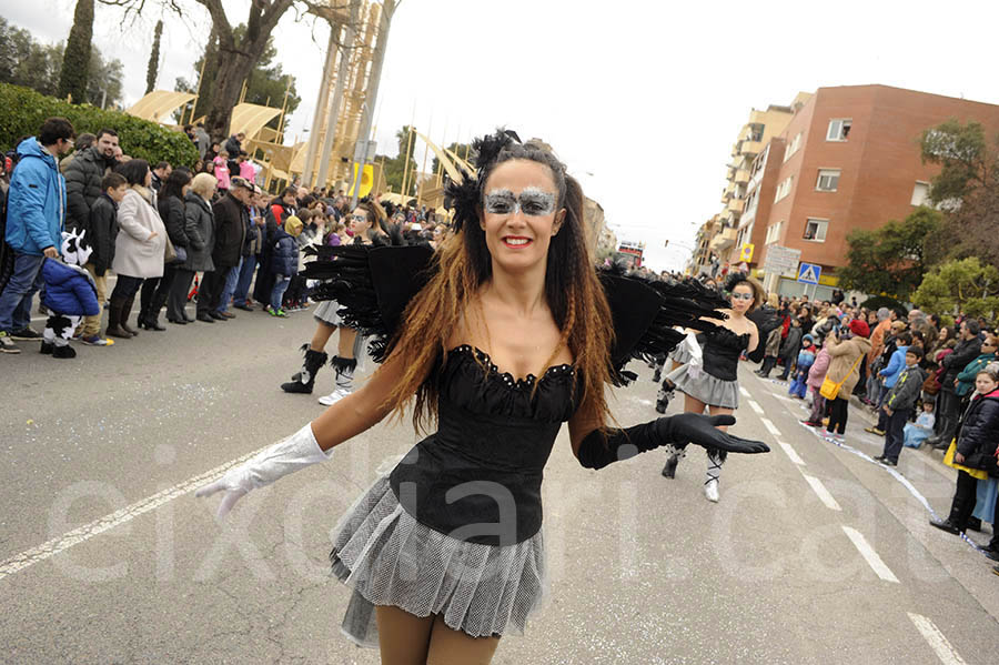 Rua del carnaval de Santa Margarida i els Monjos 2015. Rua del Carnaval de Santa Margarida i els Monjos 2015