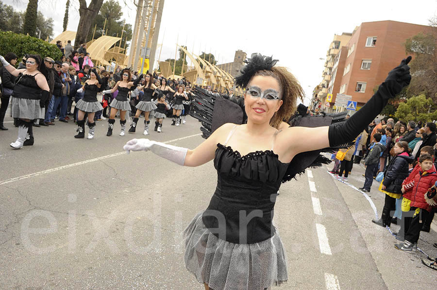 Rua del carnaval de Santa Margarida i els Monjos 2015. Rua del Carnaval de Santa Margarida i els Monjos 2015