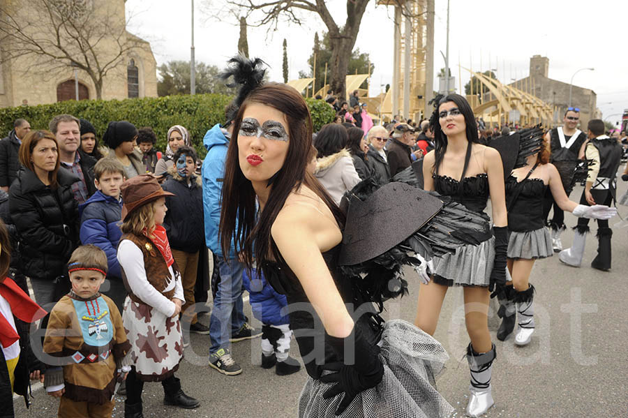 Rua del carnaval de Santa Margarida i els Monjos 2015. Rua del Carnaval de Santa Margarida i els Monjos 2015