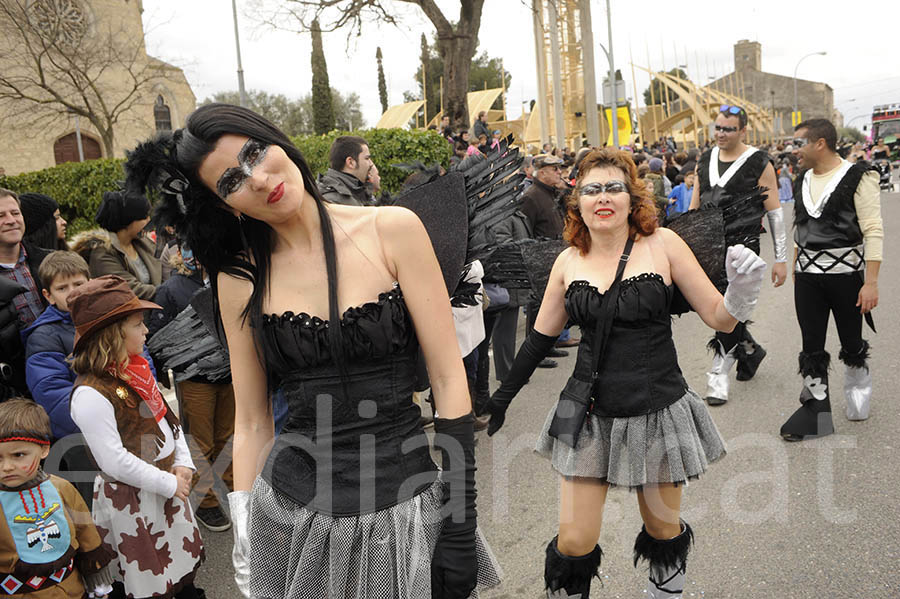 Rua del carnaval de Santa Margarida i els Monjos 2015. Rua del Carnaval de Santa Margarida i els Monjos 2015