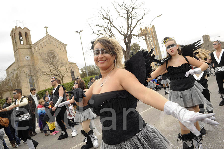 Rua del carnaval de Santa Margarida i els Monjos 2015. Rua del Carnaval de Santa Margarida i els Monjos 2015