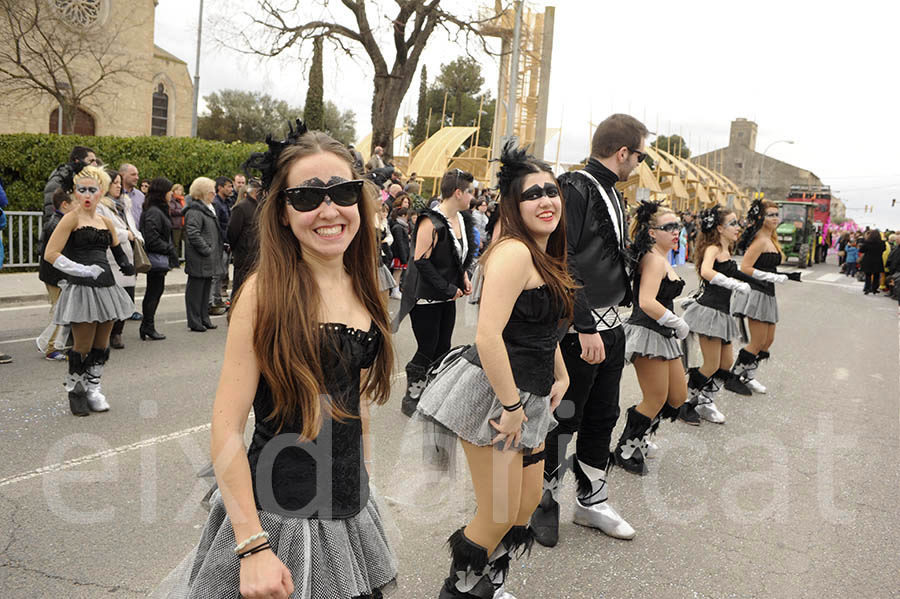 Rua del carnaval de Santa Margarida i els Monjos 2015. Rua del Carnaval de Santa Margarida i els Monjos 2015