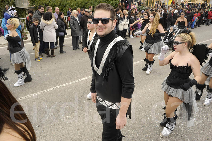 Rua del carnaval de Santa Margarida i els Monjos 2015. Rua del Carnaval de Santa Margarida i els Monjos 2015