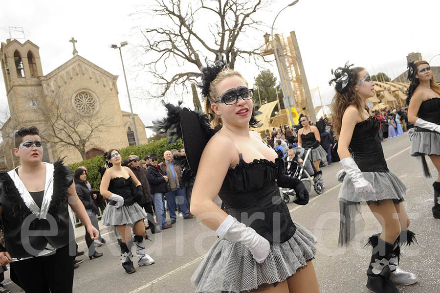 Rua del carnaval de Santa Margarida i els Monjos 2015. Rua del Carnaval de Santa Margarida i els Monjos 2015