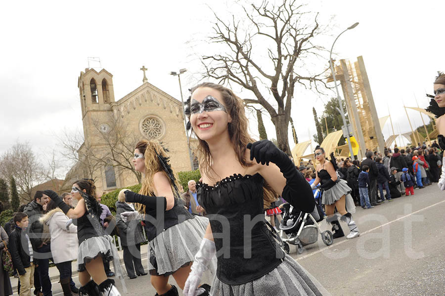 Rua del carnaval de Santa Margarida i els Monjos 2015. Rua del Carnaval de Santa Margarida i els Monjos 2015