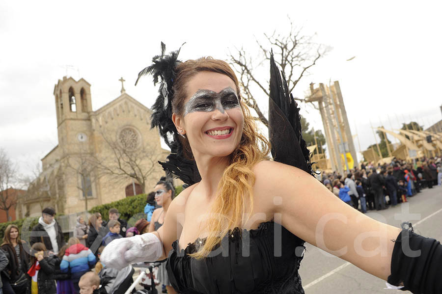 Rua del carnaval de Santa Margarida i els Monjos 2015. Rua del Carnaval de Santa Margarida i els Monjos 2015