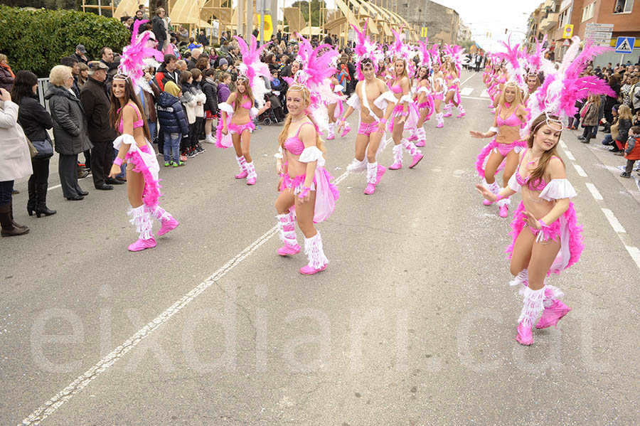 Rua del carnaval de Santa Margarida i els Monjos 2015. Rua del Carnaval de Santa Margarida i els Monjos 2015