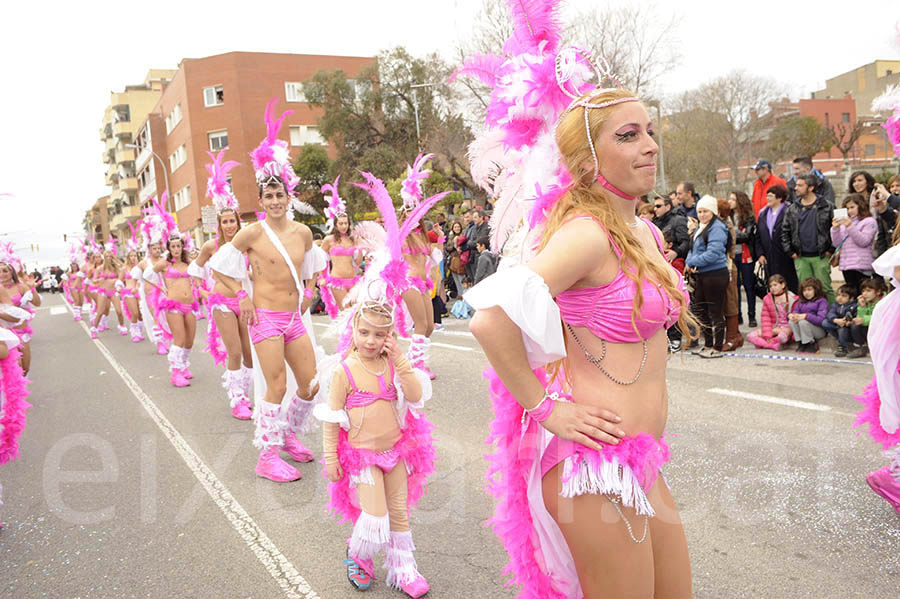 Rua del carnaval de Santa Margarida i els Monjos 2015. Rua del Carnaval de Santa Margarida i els Monjos 2015