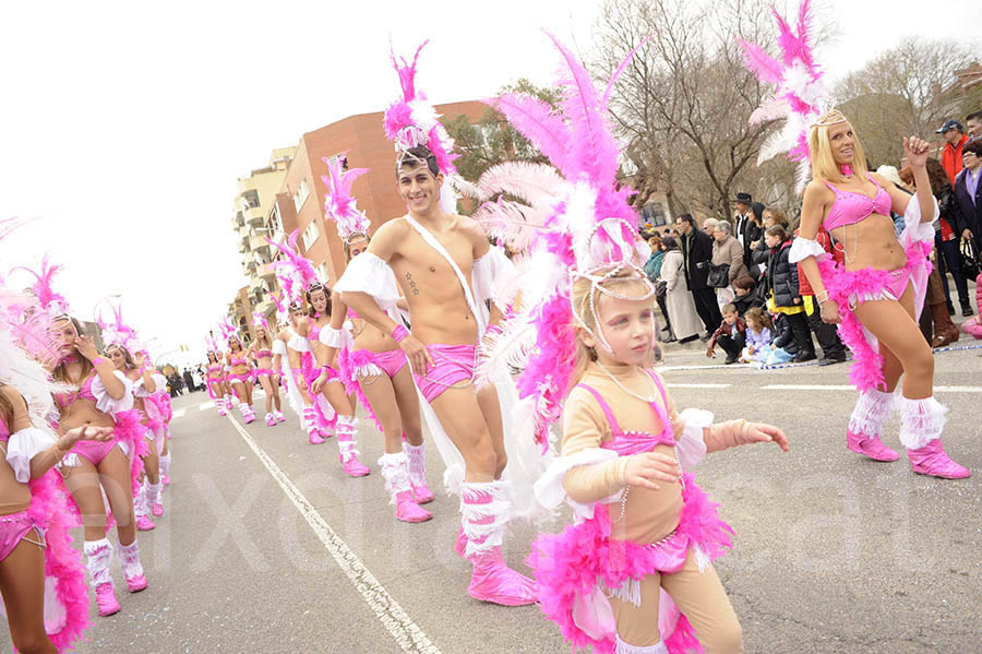 Rua del carnaval de Santa Margarida i els Monjos 2015. Rua del Carnaval de Santa Margarida i els Monjos 2015