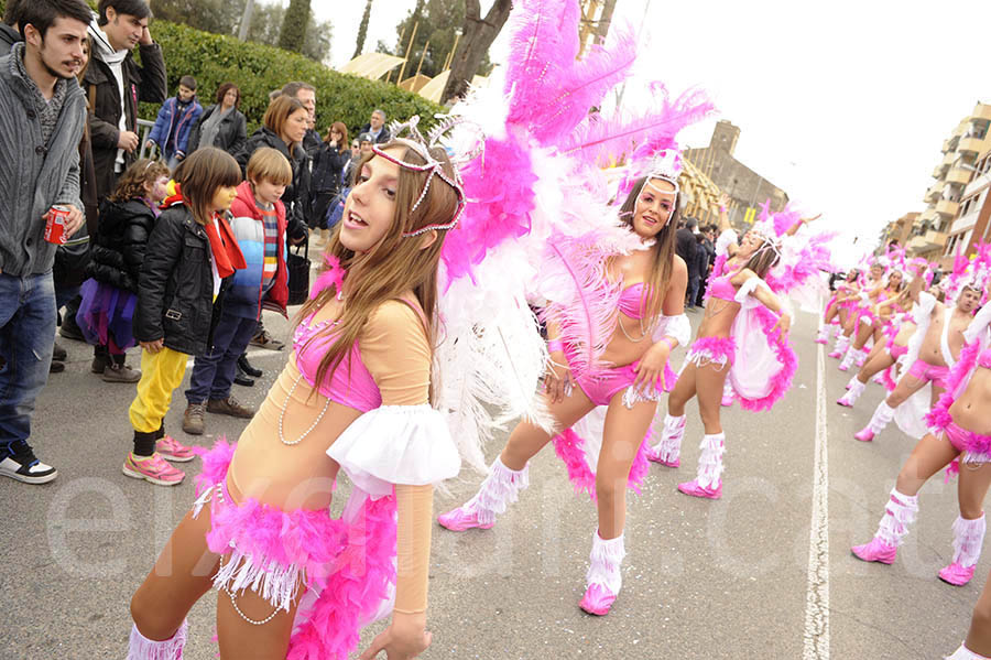 Rua del carnaval de Santa Margarida i els Monjos 2015. Rua del Carnaval de Santa Margarida i els Monjos 2015