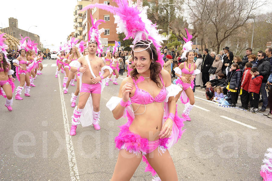 Rua del carnaval de Santa Margarida i els Monjos 2015. Rua del Carnaval de Santa Margarida i els Monjos 2015