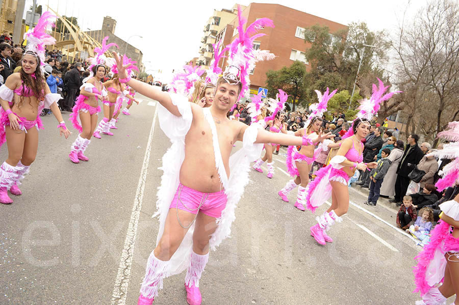 Rua del carnaval de Santa Margarida i els Monjos 2015. Rua del Carnaval de Santa Margarida i els Monjos 2015