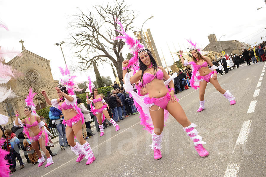 Rua del carnaval de Santa Margarida i els Monjos 2015. Rua del Carnaval de Santa Margarida i els Monjos 2015