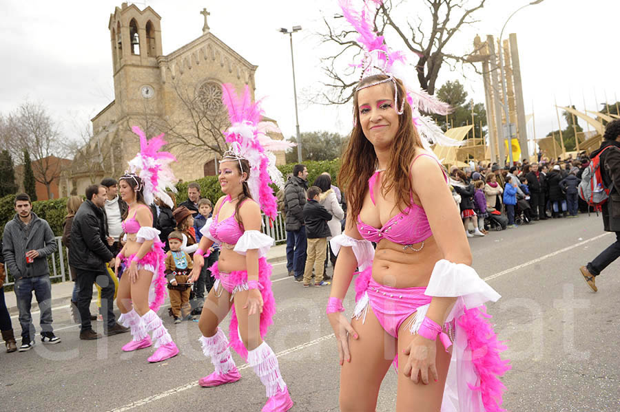 Rua del carnaval de Santa Margarida i els Monjos 2015. Rua del Carnaval de Santa Margarida i els Monjos 2015