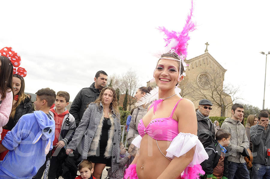 Rua del carnaval de Santa Margarida i els Monjos 2015. Rua del Carnaval de Santa Margarida i els Monjos 2015