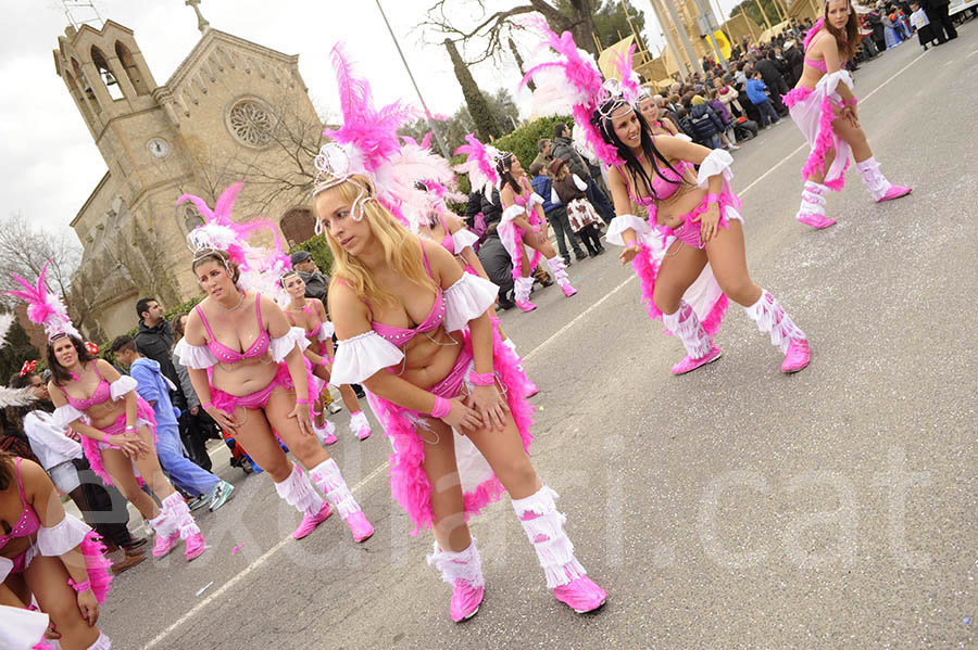 Rua del carnaval de Santa Margarida i els Monjos 2015. Rua del Carnaval de Santa Margarida i els Monjos 2015