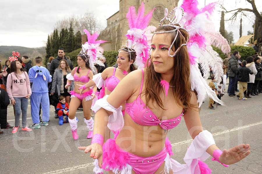 Rua del carnaval de Santa Margarida i els Monjos 2015. Rua del Carnaval de Santa Margarida i els Monjos 2015