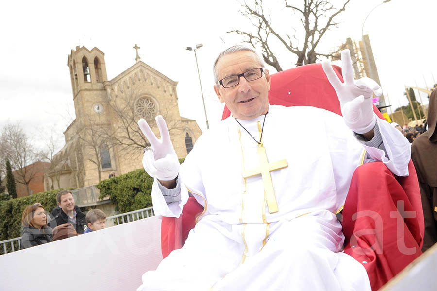 Rua del carnaval de Santa Margarida i els Monjos 2015. Rua del Carnaval de Santa Margarida i els Monjos 2015