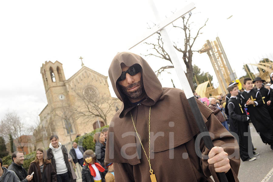 Rua del carnaval de Santa Margarida i els Monjos 2015. Rua del Carnaval de Santa Margarida i els Monjos 2015