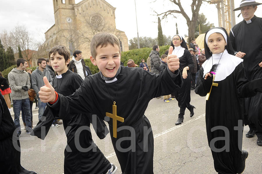 Rua del carnaval de Santa Margarida i els Monjos 2015. Rua del Carnaval de Santa Margarida i els Monjos 2015