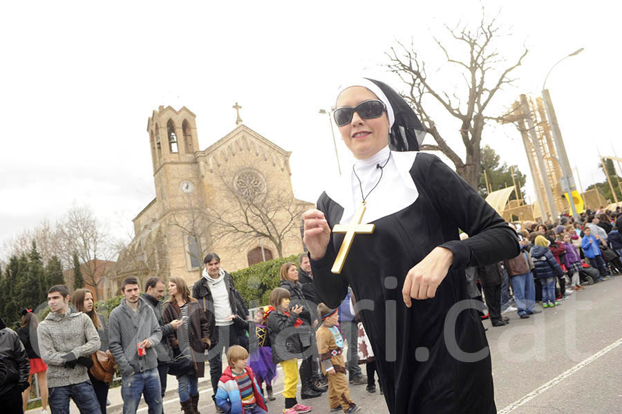 Rua del carnaval de Santa Margarida i els Monjos 2015. Rua del Carnaval de Santa Margarida i els Monjos 2015