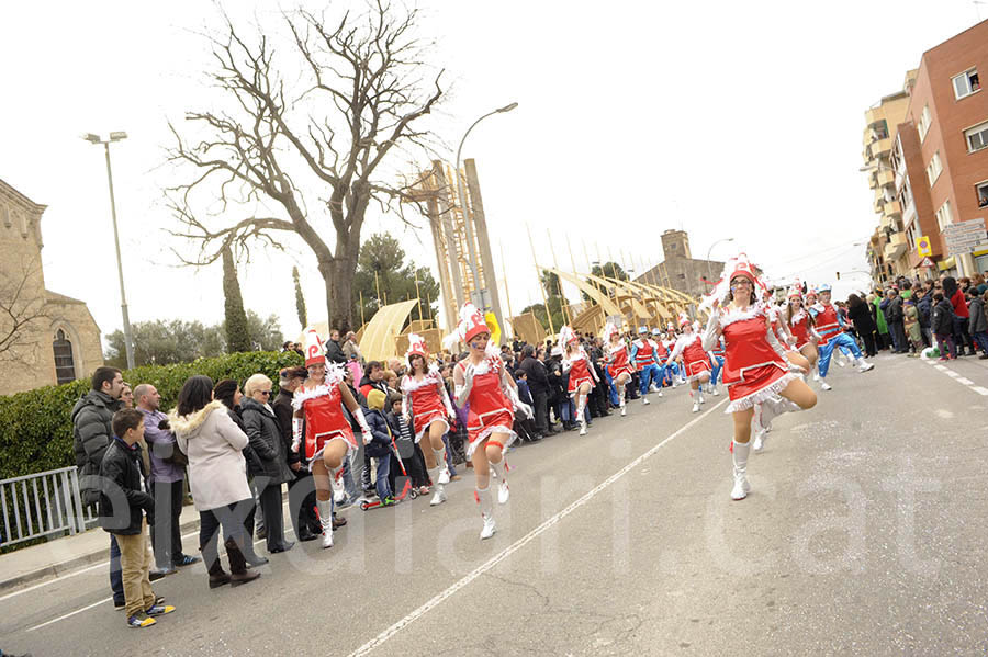 Rua del carnaval de Santa Margarida i els Monjos 2015. Rua del Carnaval de Santa Margarida i els Monjos 2015