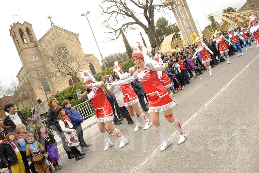 Rua del carnaval de Santa Margarida i els Monjos 2015. Rua del Carnaval de Santa Margarida i els Monjos 2015