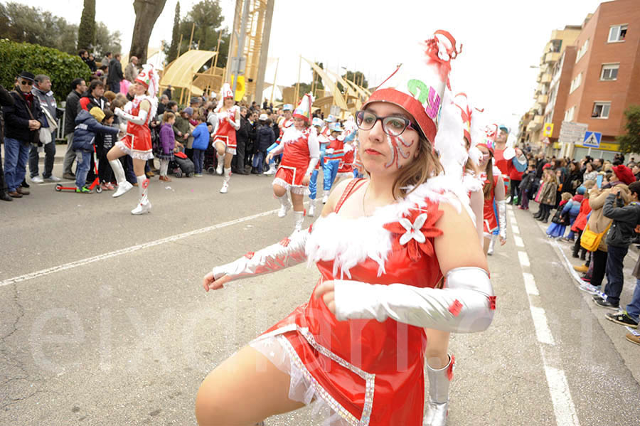 Rua del carnaval de Santa Margarida i els Monjos 2015. Rua del Carnaval de Santa Margarida i els Monjos 2015