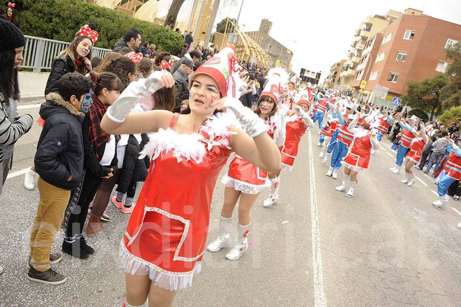 Rua del carnaval de Santa Margarida i els Monjos 2015. Rua del Carnaval de Santa Margarida i els Monjos 2015