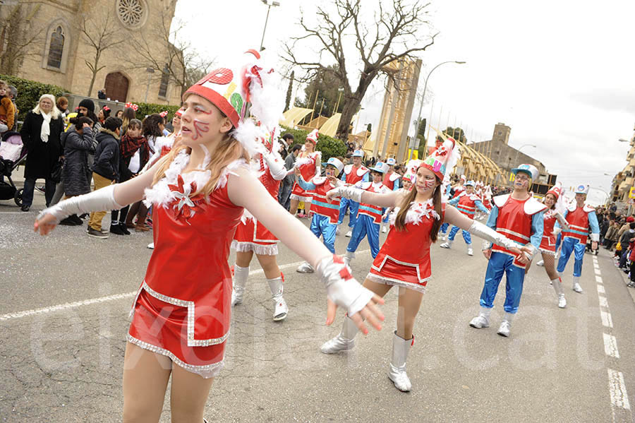 Rua del carnaval de Santa Margarida i els Monjos 2015. Rua del Carnaval de Santa Margarida i els Monjos 2015