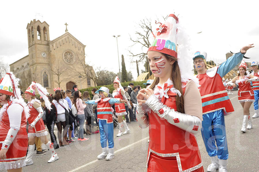 Rua del carnaval de Santa Margarida i els Monjos 2015. Rua del Carnaval de Santa Margarida i els Monjos 2015