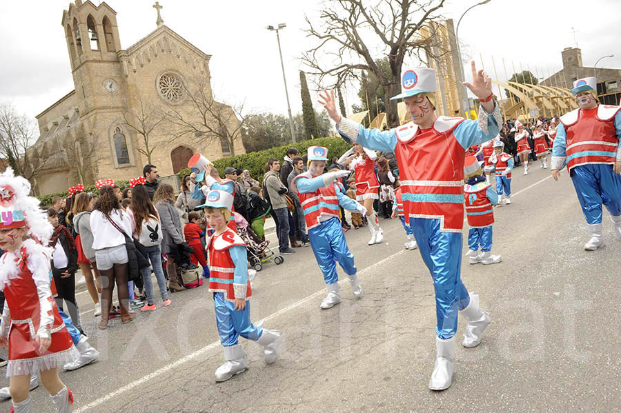 Rua del carnaval de Santa Margarida i els Monjos 2015. Rua del Carnaval de Santa Margarida i els Monjos 2015