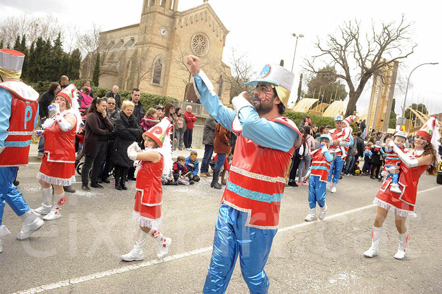 Rua del carnaval de Santa Margarida i els Monjos 2015. Rua del Carnaval de Santa Margarida i els Monjos 2015