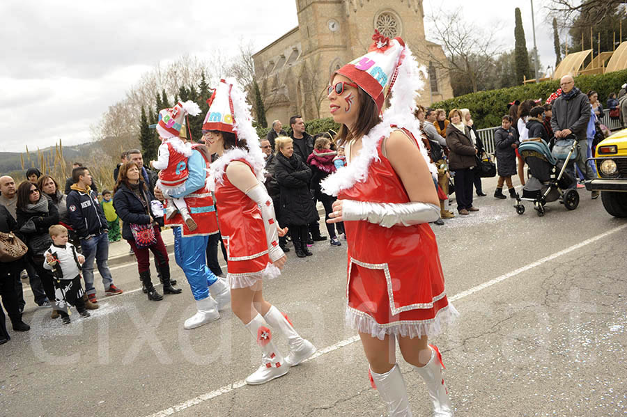 Rua del carnaval de Santa Margarida i els Monjos 2015. Rua del Carnaval de Santa Margarida i els Monjos 2015