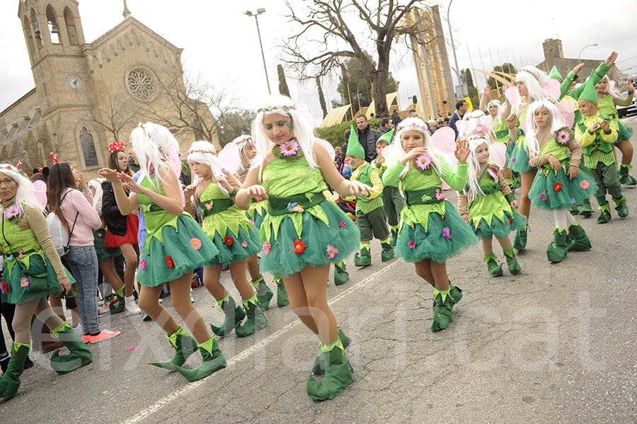 Rua del carnaval de Santa Margarida i els Monjos 2015. Rua del Carnaval de Santa Margarida i els Monjos 2015