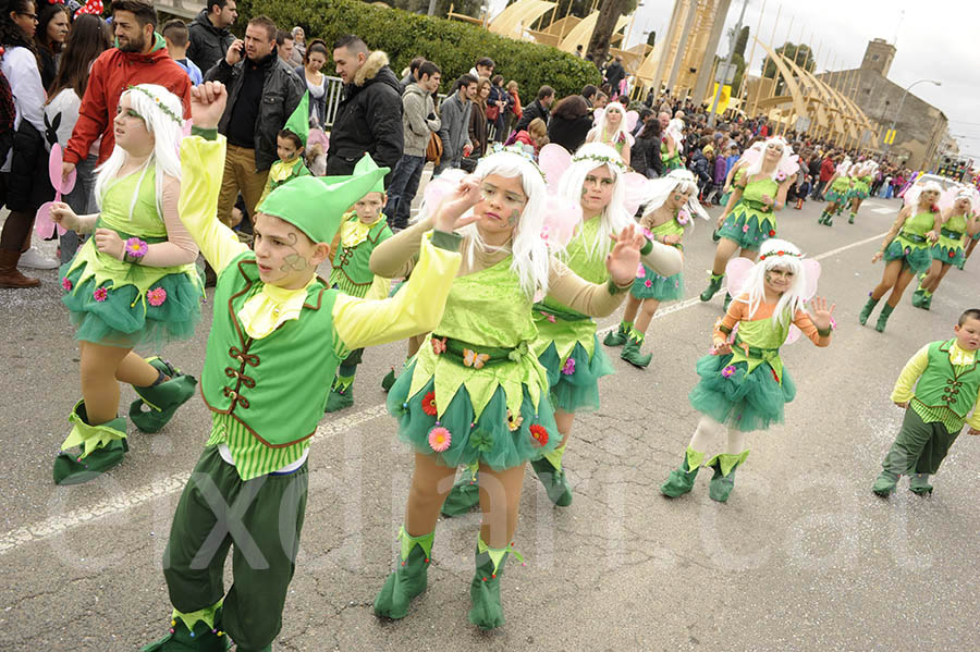 Rua del carnaval de Santa Margarida i els Monjos 2015. Rua del Carnaval de Santa Margarida i els Monjos 2015