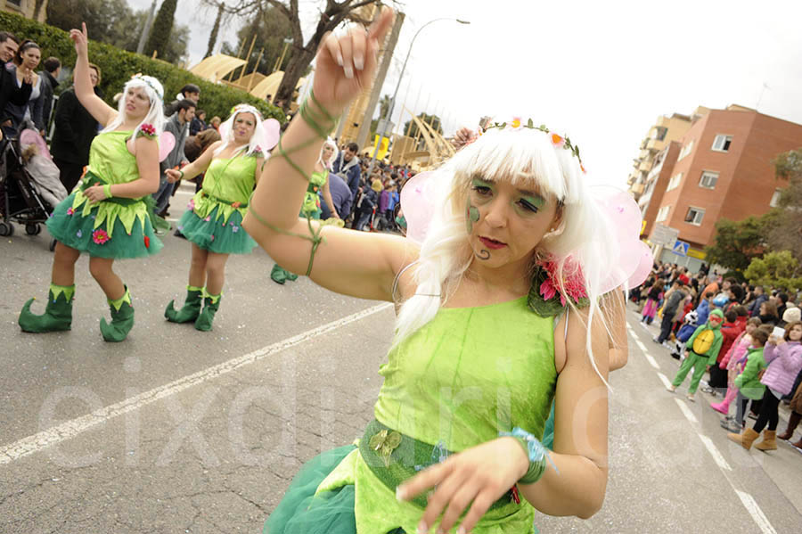 Rua del carnaval de Santa Margarida i els Monjos 2015. Rua del Carnaval de Santa Margarida i els Monjos 2015