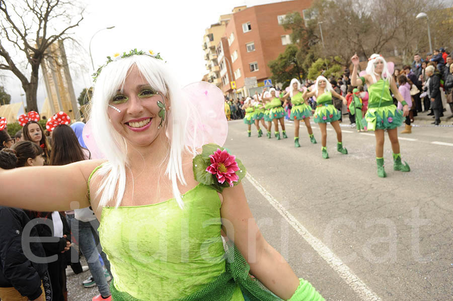 Rua del carnaval de Santa Margarida i els Monjos 2015. Rua del Carnaval de Santa Margarida i els Monjos 2015