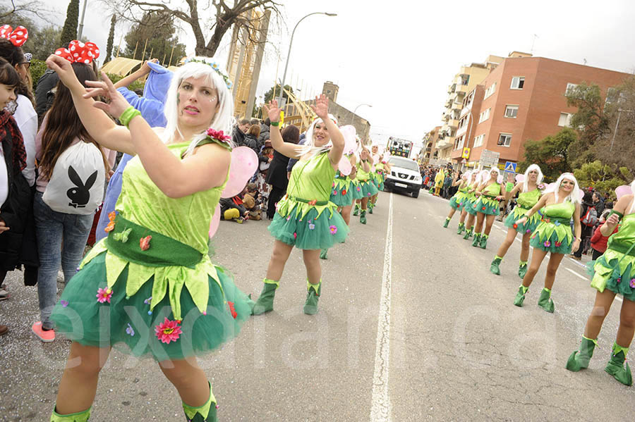 Rua del carnaval de Santa Margarida i els Monjos 2015. Rua del Carnaval de Santa Margarida i els Monjos 2015