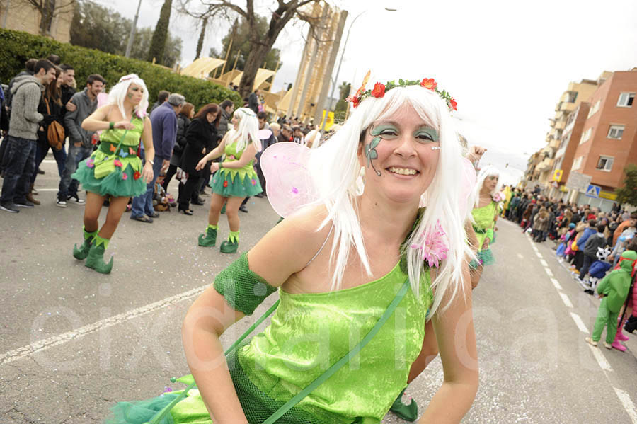 Rua del carnaval de Santa Margarida i els Monjos 2015. Rua del Carnaval de Santa Margarida i els Monjos 2015