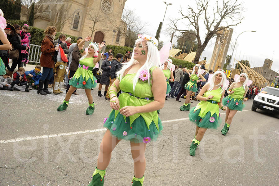 Rua del carnaval de Santa Margarida i els Monjos 2015. Rua del Carnaval de Santa Margarida i els Monjos 2015