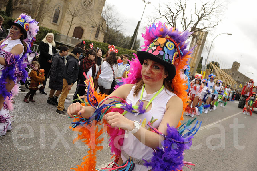 Rua del carnaval de Santa Margarida i els Monjos 2015. Rua del Carnaval de Santa Margarida i els Monjos 2015